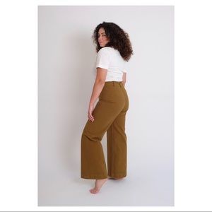 Jesse Kamm Sailor Pants in Tabacco
